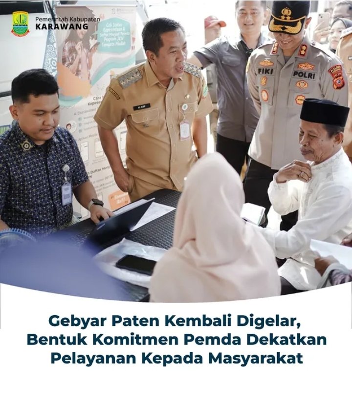 Gebyar Paten Kembali Digelar, Bentuk Komitmen Pemda Dekatkan Pelayanan Kepada Masyarakat