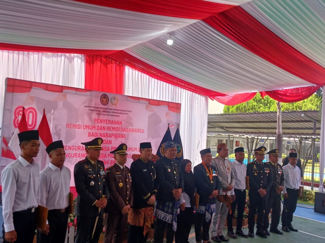 Remisi Umum dan Dasawarsa 2025, Negara Hadir Bagi Warga Binaan Lapas Karawang