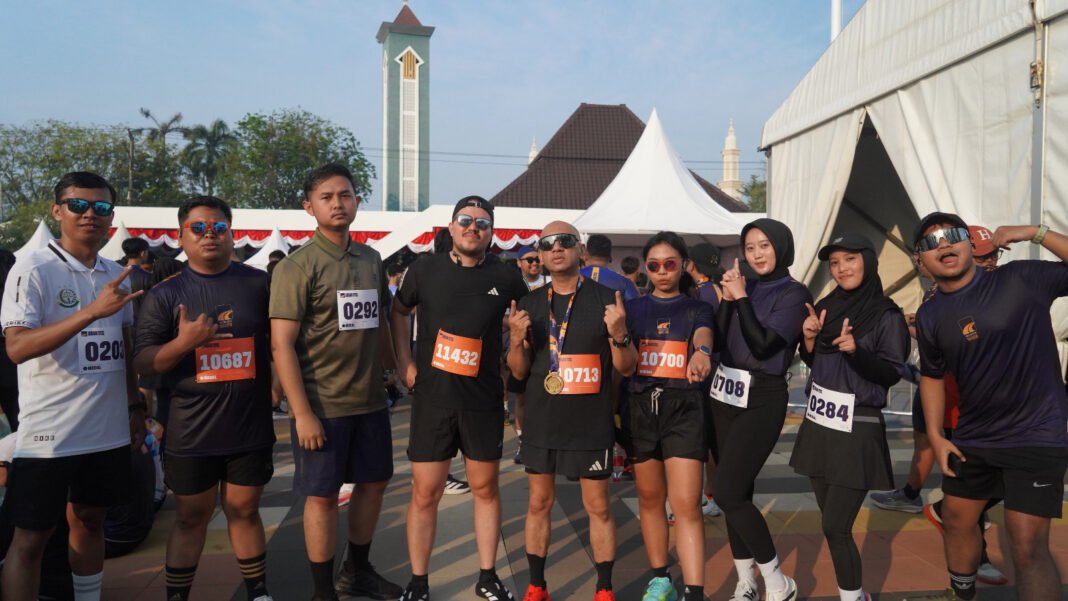 Kejari Karawang Dorong Hidup Sehat Lewat Arah Running Festival Karawang