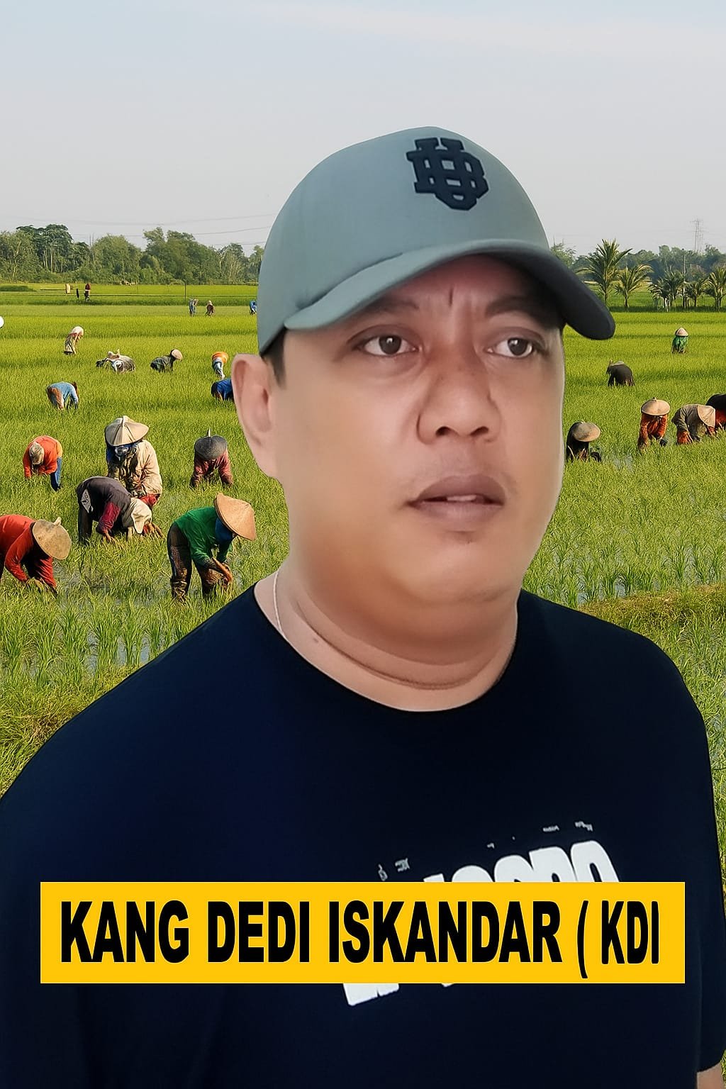 Hari Tani Nasional, Dedi Iskandar Tegaskan Peran Strategis Petani Karawang